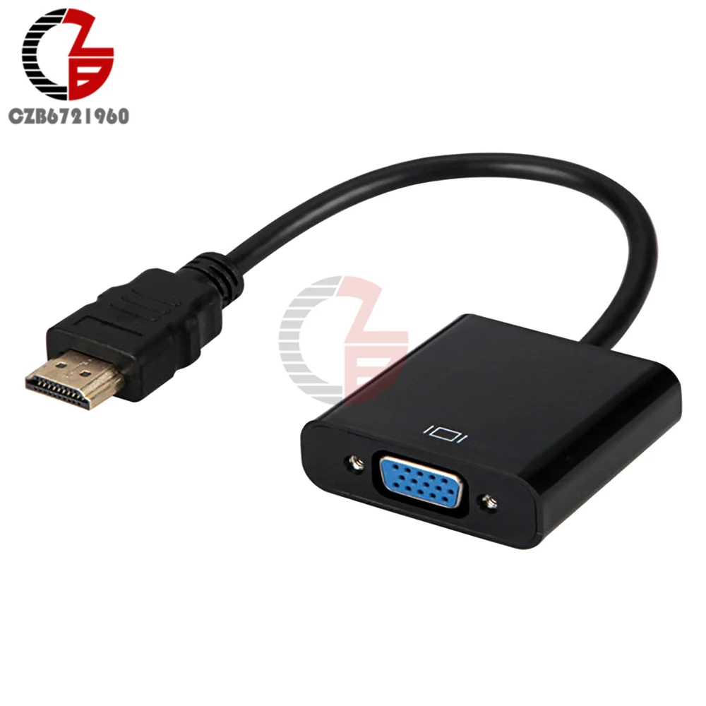 

NEW 1080P HDMI Male to VGA Female Converter Adapter Cable for PC DVD HDTV TV