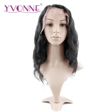 YVONNE Brazilian Virgin Hair Body Wave Lace Front Human Hair Wigs Natural Color Free Shipping
