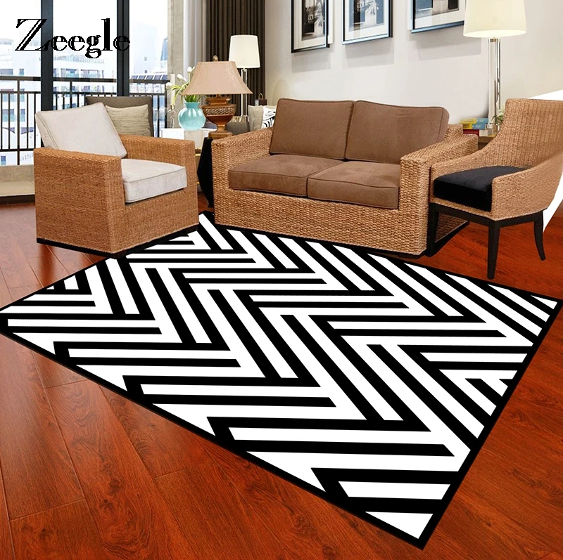 Zeegle Zebra Design Carpets For Living Room Non-slip Floor Mat Kids Room Bedroom Carpets Bedside Rugs Office Chair Floor Mats Zeegle Zebra Design Carpets For Living Room Non-slip Floor Mat Kids Room Bedroom Carpets Bedside Rugs Office Chair Floor Mats
