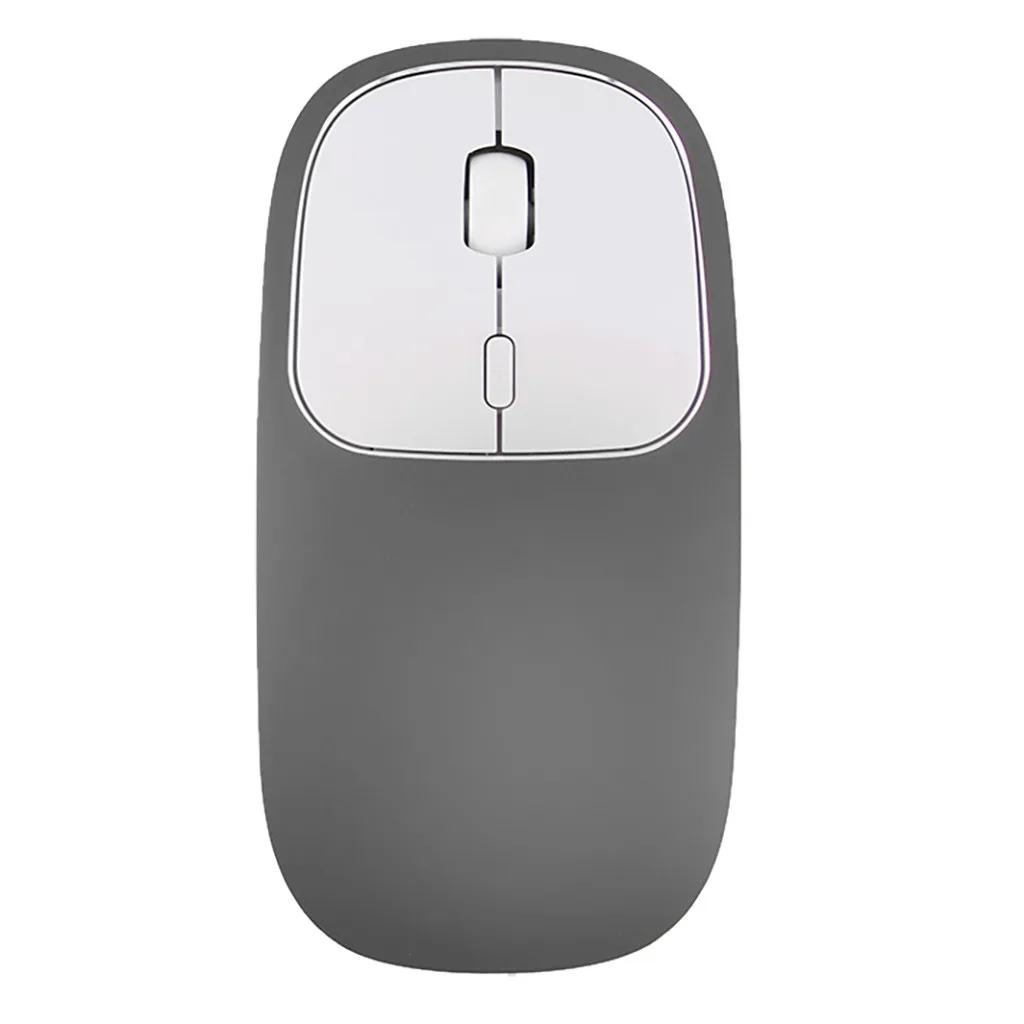 

Rechargeable 2.4GHz Bluetooth Wireless Mouse Metal Silent Dual Mode Optical Mice Mice Computer Mouse For macbook laptop Gamer PC