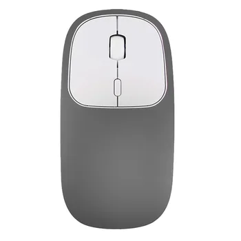 

Rechargeable 2.4GHz Bluetooth Wireless Mouse Metal Silent Dual Mode Optical Mice Mice Computer Mouse For macbook laptop Gamer PC