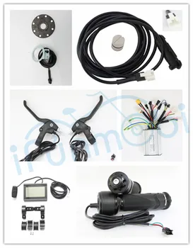 

36V 48V 1200W Ebike Brushless DC Sine Wave Controller kits Regenerative and Reverse LCD3 Speed Sensor PAS electric bicycle bike