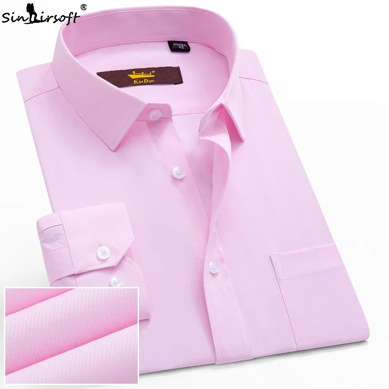 

Hot 38-44 Brand Shirt 10 Color Shirt Fashion Casual Men Tops Slim Fit Long Sleeve Shirt Men Camisetas Masculina
