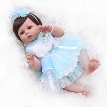 Boneca bebes Кукла реборн игрушка с красивым платье принцессы realista Baby alive girl DOLLMAI lol Bonecas для детей