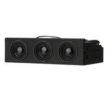 STW 9005 5.25″ Stereo Surround Speaker PC Front Panel Computer Case Built-in Mic Music Loudspeakers