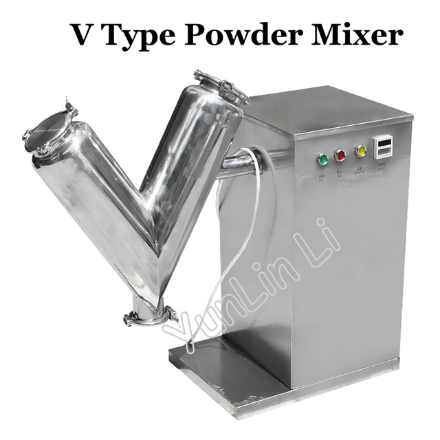 VEVOR Vh-2 Powder Mixer Dry Powder Blending Machine Blender for Lab Home Use 110V