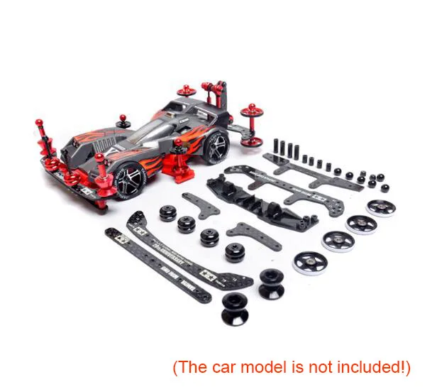 Комплект запасных частей для модернизации шасси S1/S2/FM/FMA Tamiya Mini 4WD гоночная модель