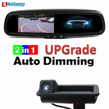 

HaiSunny Car Special Rear view Camera + 4.3" Auto Dimming Mirror Monitor For Ford Mondeo Fiesta S-Max Focus 2C 2010 2011