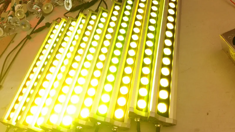 

24VDC 600mm 18*3w ultra thin led rgb wall washer with 3 years warranty