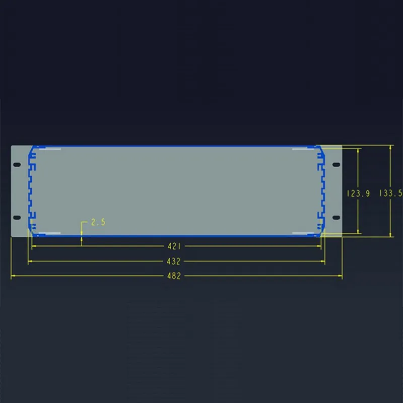 aluminum extrusion enclosure project box outlet enclosure junction housing  (6).jpg