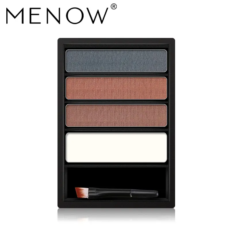 

Menow Natural Eyebrow Three-dimensional High-light Powder Waterproof Easy To Color Is Not Blooming Cosmetic E16001 @