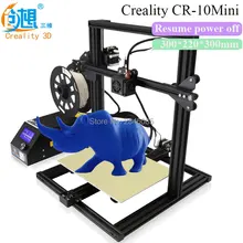 Creality 3D CR-10 Mini 3D Printer Resume power off With Aluminum Heated Bed High-precisio Free Testing Filament+Free Tool Set