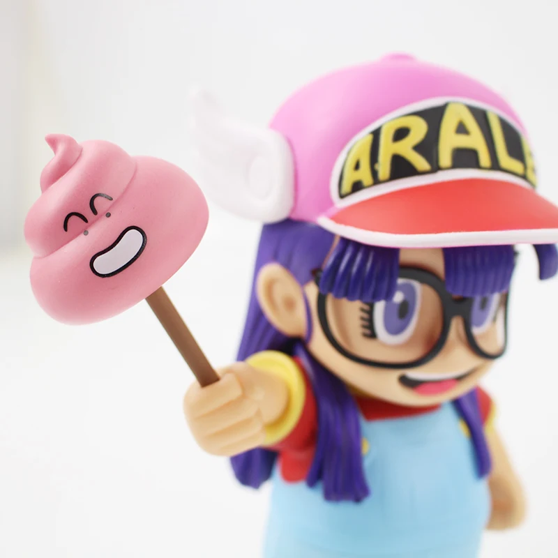 20cm Anime Cartoon Dr.Slump Arale with Faeces PVC Action Figure Model Toy