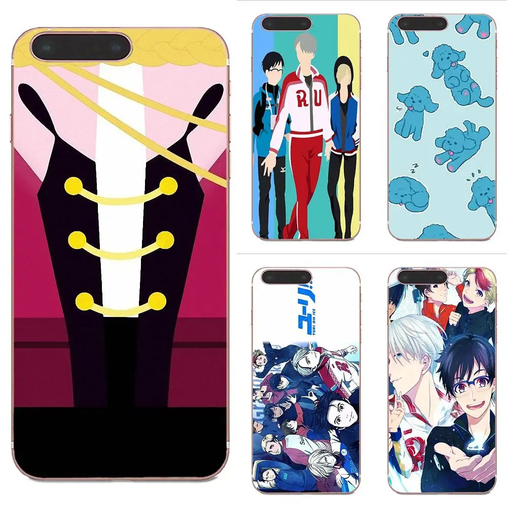 ТПУ Мягкие аксессуары для телефонов Чехол японский Yuri On Ice Huawei P8 P9 P10 P20 P30 Mate 7 8 9 10 20