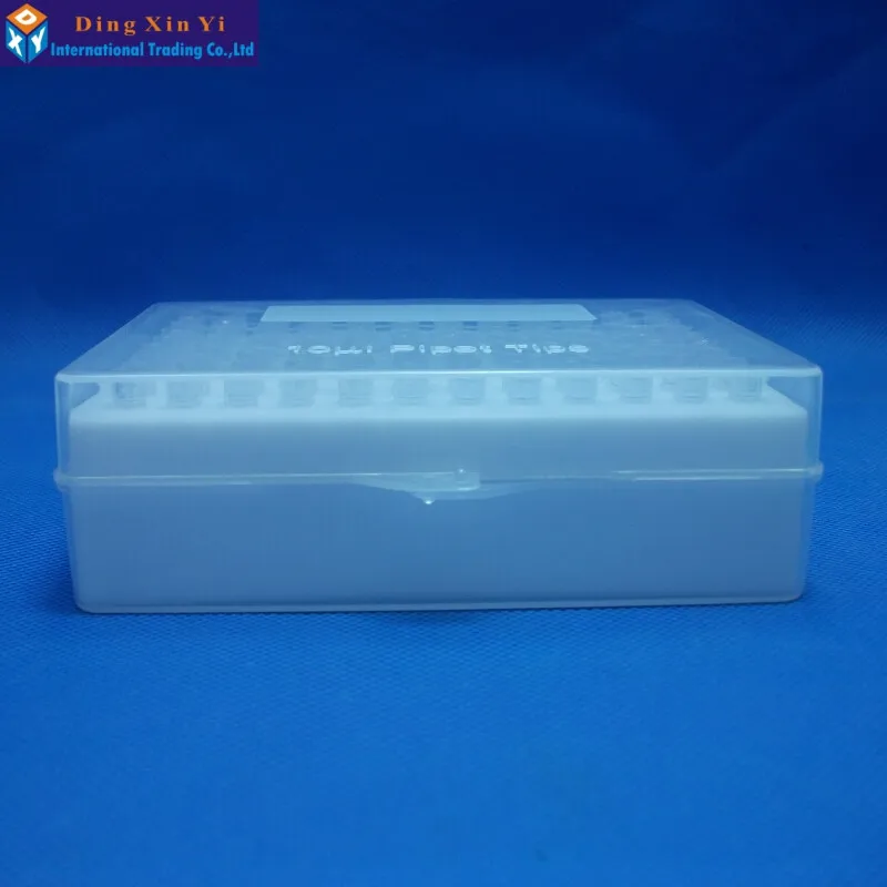 Plastic Pipette box 96vents box + 96pcs 10ul pipette tips