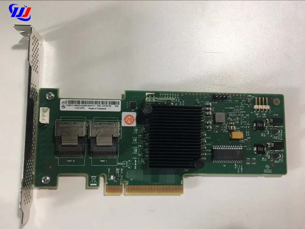 

LSI MegaRAID 9240-8i Low-Power SATA/SAS 6Gb/s PCI-Express 2.0 RAID Card, SAS Cable not included