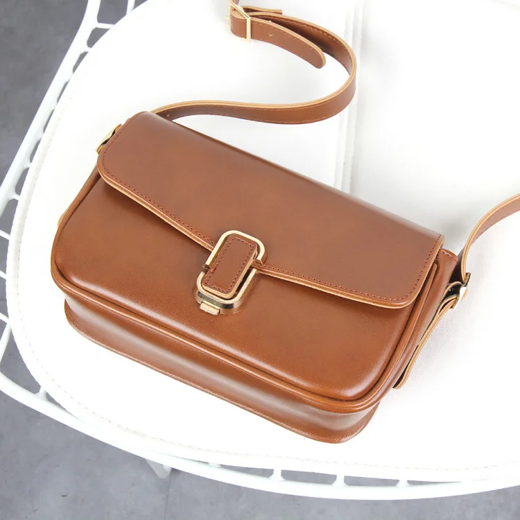 Femminile borgogna New Lusso Dell'unità Di Delle Borsa Spalla Ol Brown Flap Metallo Vintage Stile Cuoio Elaborazione Crossbody Elegante Bag il Marca Affari Blocco Donne Disegno Nero WCq4WzZR5