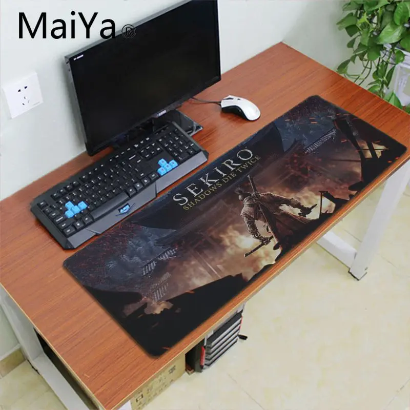 Игра Maiya sekiro прочный резиновый коврик для мыши большой коврик для мыши Аниме Коврик для мыши для ноутбука компьютерная клавиатура Коврик Настольный коврик