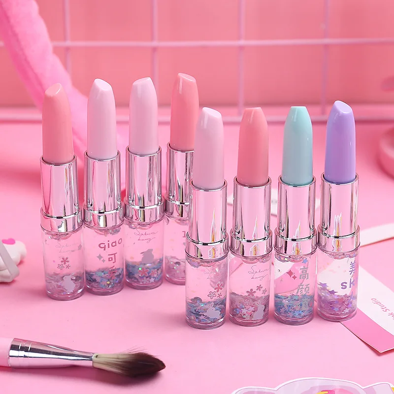 

1PCS Creative Cute Lipstick Style Gel Pen Girls Signature Pen Portable Student Pen Kawaii School Supplies