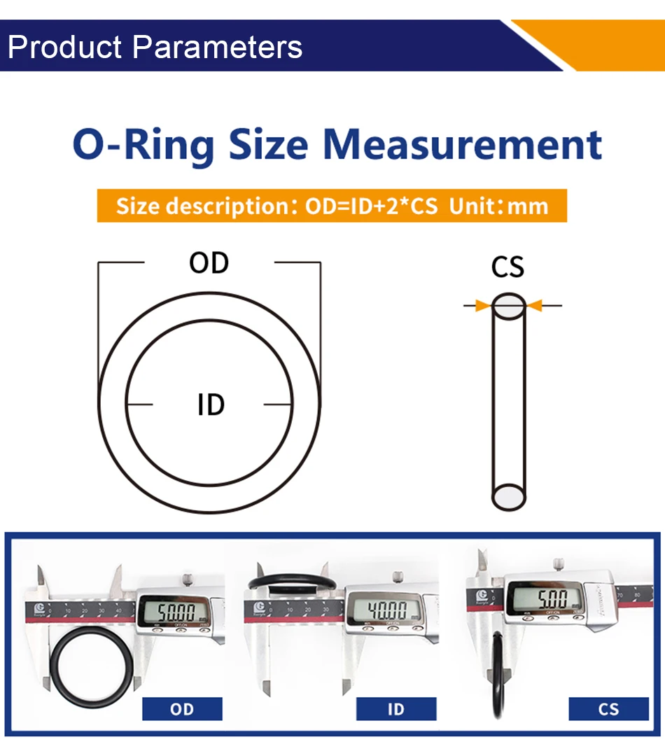 40 шт./лот Черный NBR уплотнительное кольцо 1,5 мм Толщина 32/33/34/35/36/38/40/42/45/48/50 мм OD уплотнительное кольцо резиновое уплотнительное кольцо шайба