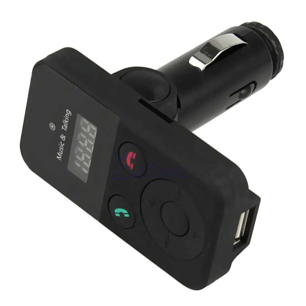 1 Set Car Kit Handsfree Bluetooth MP3 Wireless FM Transmitter USB SD LCD Remote Control