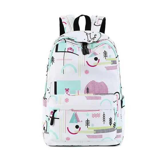 2018 جديد الطباعة حقيبة الظهر المدرسية النساء حقيبة للمراهقات خمر محمول الظهر Bagpack الإناث المدرسية Mochila 2018 جديد الطباعة حقيبة الظهر المدرسية النساء حقيبة للمراهقات خمر محمول الظهر Bagpack الإناث المدرسية Mochila