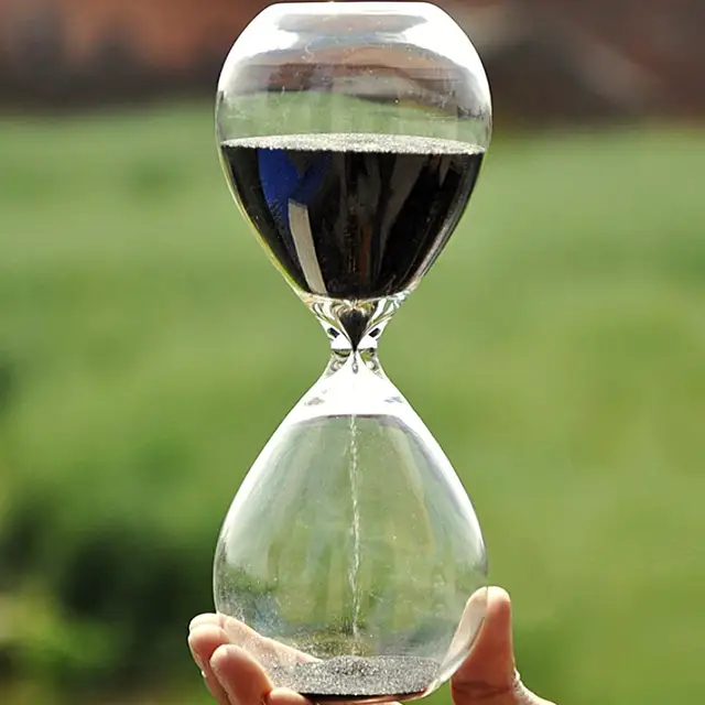 creative 5 10 minutes colorful sand glass sandglass hourglass timer