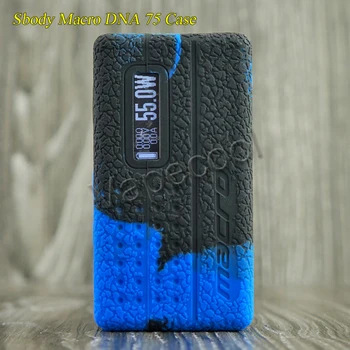 

Sbody Macro DNA 75 Silicone Cover Case Sleeve and Silicone Rubber Skin Sticker wrap for Vape Macro DNA75 75W kit box mod Shiled