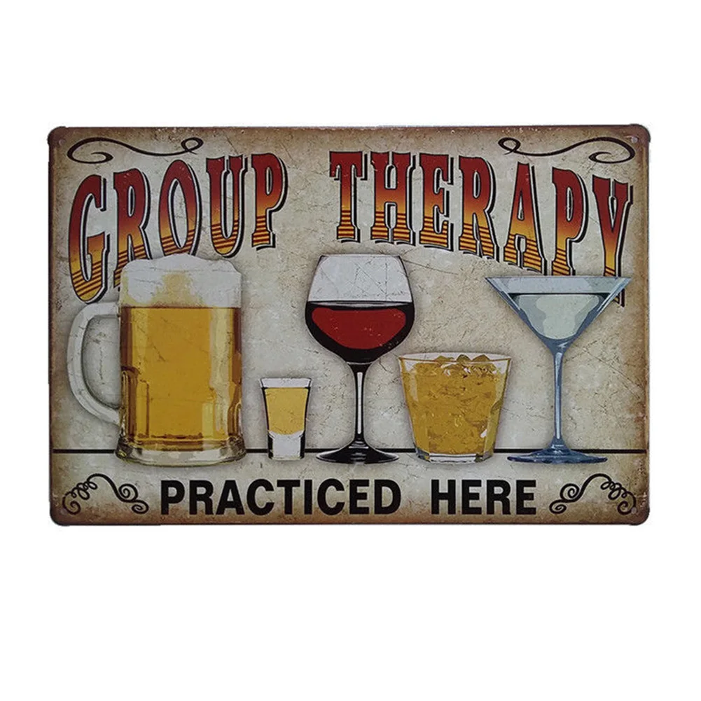 1PC Beer Sheet Vintage Metal Tin Signs Retro Wall Plaque Coffee Club Pub Bar Home Decor Practiced Here |