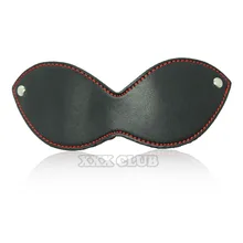 Fetiche de LA PU Sexy Patch Eye Mask Blindfold Adultos Juegos Coquetean Juguetes Sexuales Para Parejas Productos Del Sexo aumentar la tensión sexual