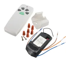 Лучшая Акция домашний потолочный вентилятор светильник комплект дистанционного управления универсальный европейский контракт 220-240 В