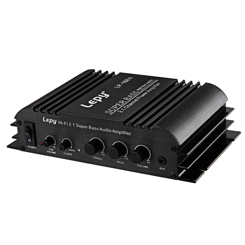 LP 168 S US Plug 2 1 канальный мини Hi Fi Стерео усилители Super Bass автомобильное аудио