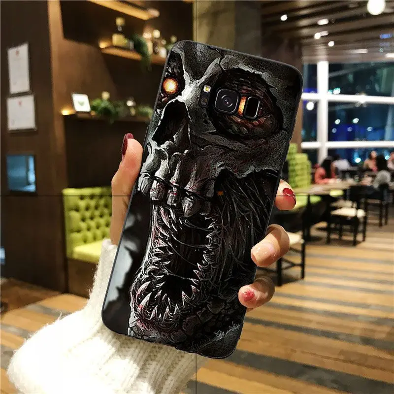 Babaite Grim Reaper Череп Скелет популярный дизайн чехол для GALAXY s7 edge s8 plus s9 plus s5 s6 edge