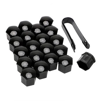 

20Pcs Protective Bolt Caps Car Wheel Nuts Covers Car Styling Plastic Auto Caps Hub Screw Protector Bolt Head Cover Cap