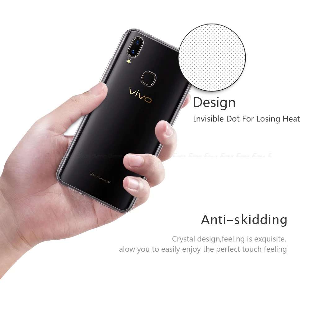 Ультратонкий прозрачный силиконовый чехол для vivo iQOO Neo3 Neo X50 Lite Z1x X23 X21 X21i X30 X20 UD Plus 3