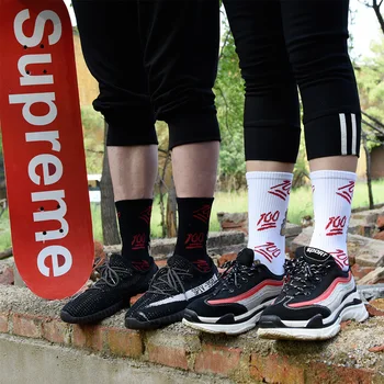 

Ullzang 100 Number Patterned Funny Short Socks Women Unisex OK Art Harajuku Socks Cool Men Cotton Hip-Pop Socks Hipster Swag