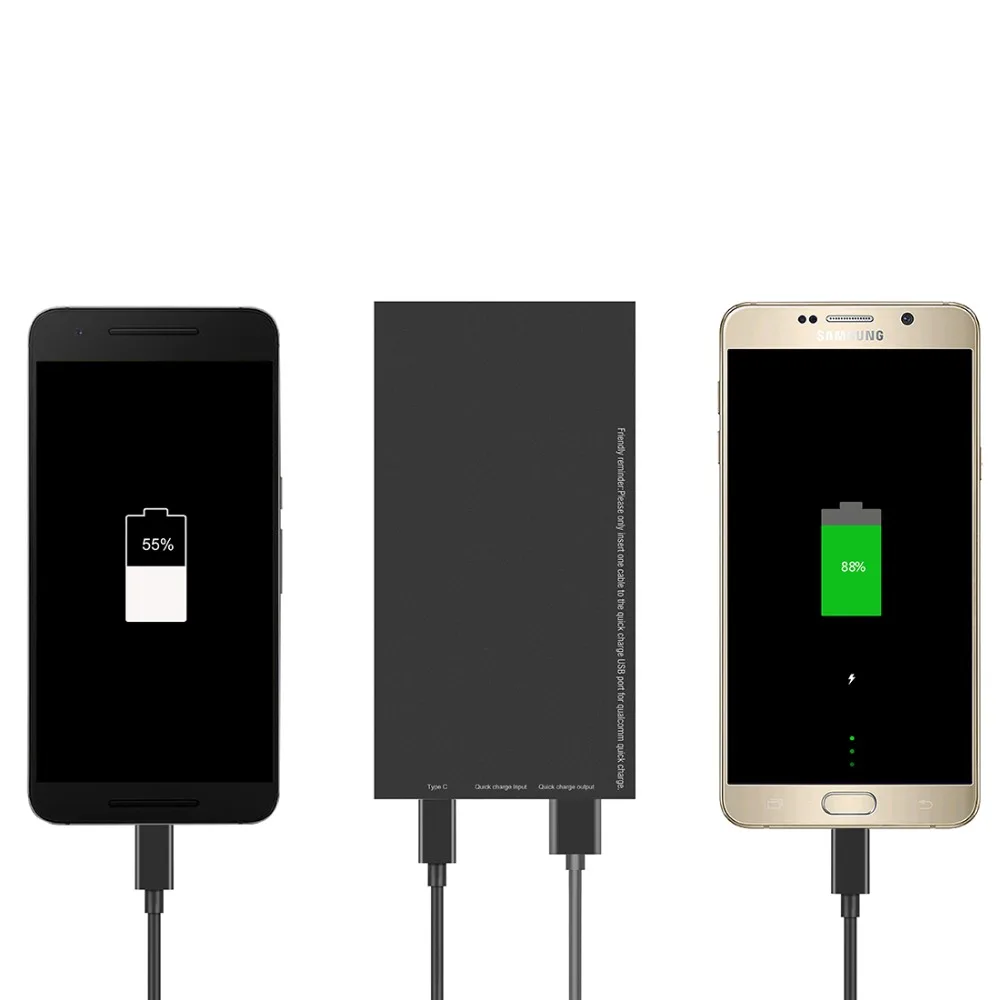 Универсальный 8800 мАч Powerbank Банк Силы Быстрого Заряда с QC3.0 быстрое зарядное