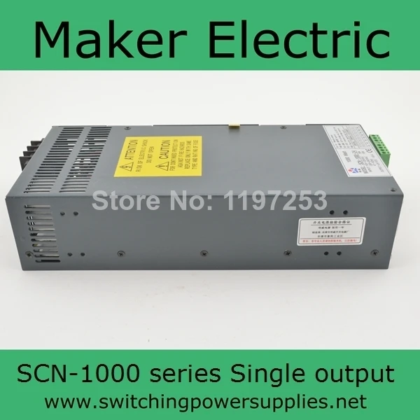 professional switching power supply 5V 100A 1000W SCN-1000-5 Wholesale Electrical Equipment & Supplies