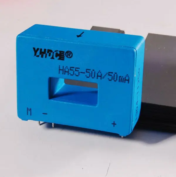 

HA55 Input 50A,Output 50mA Vc: +-15V Hall closed loop current sensor