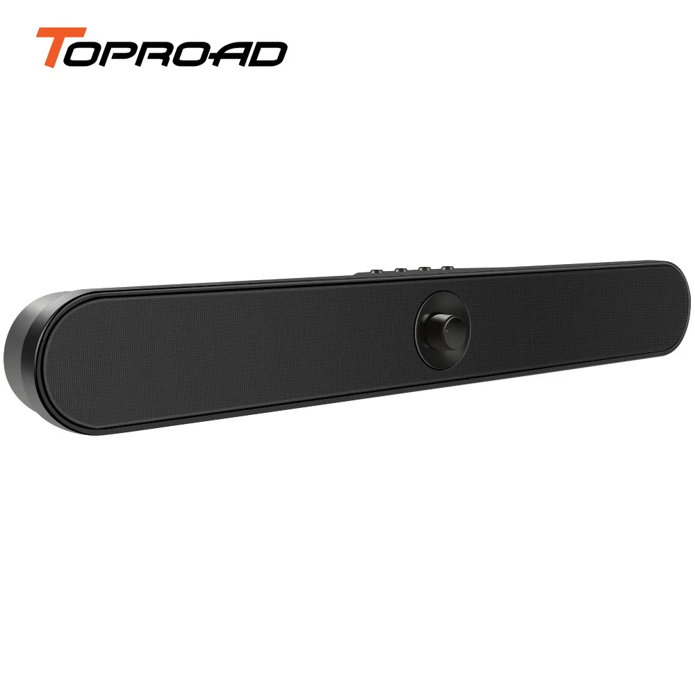 TOPROAD 16 Вт ТВ Беспроводная колонка стерео динамик Bluetooth Поддержка Аудиомагнитола TF