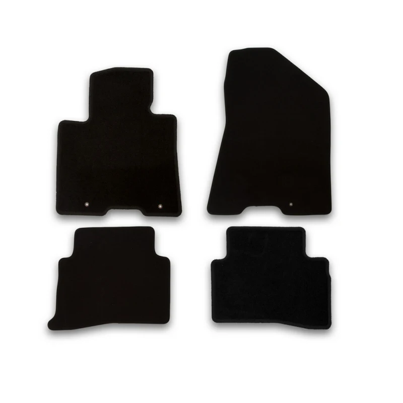 Коврики в салон Klever Premium For HYUNDAI Santa Fe АКПП 2012-, кросс., 5 шт.(текстиль