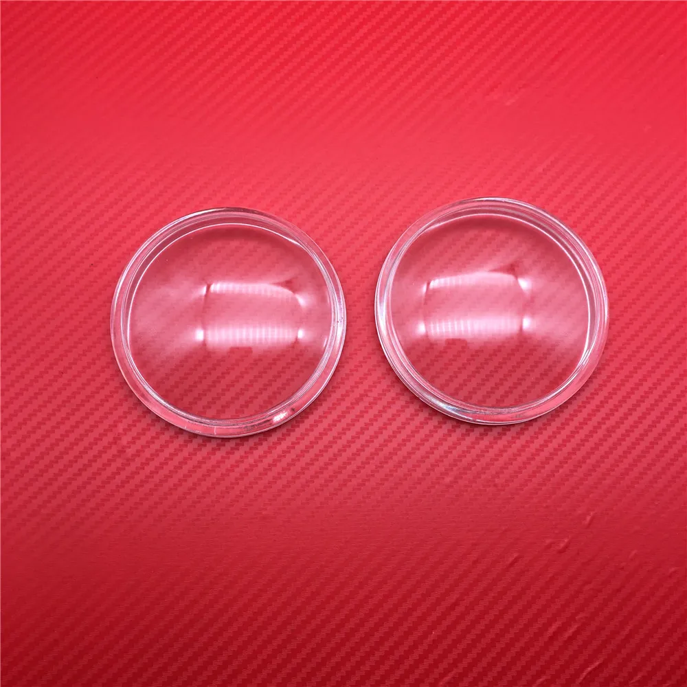 

2pcs/lot 90mm Front Fog Lamp Light Tempered Glass For Peugeot 207 208 301 307 407 607 3008