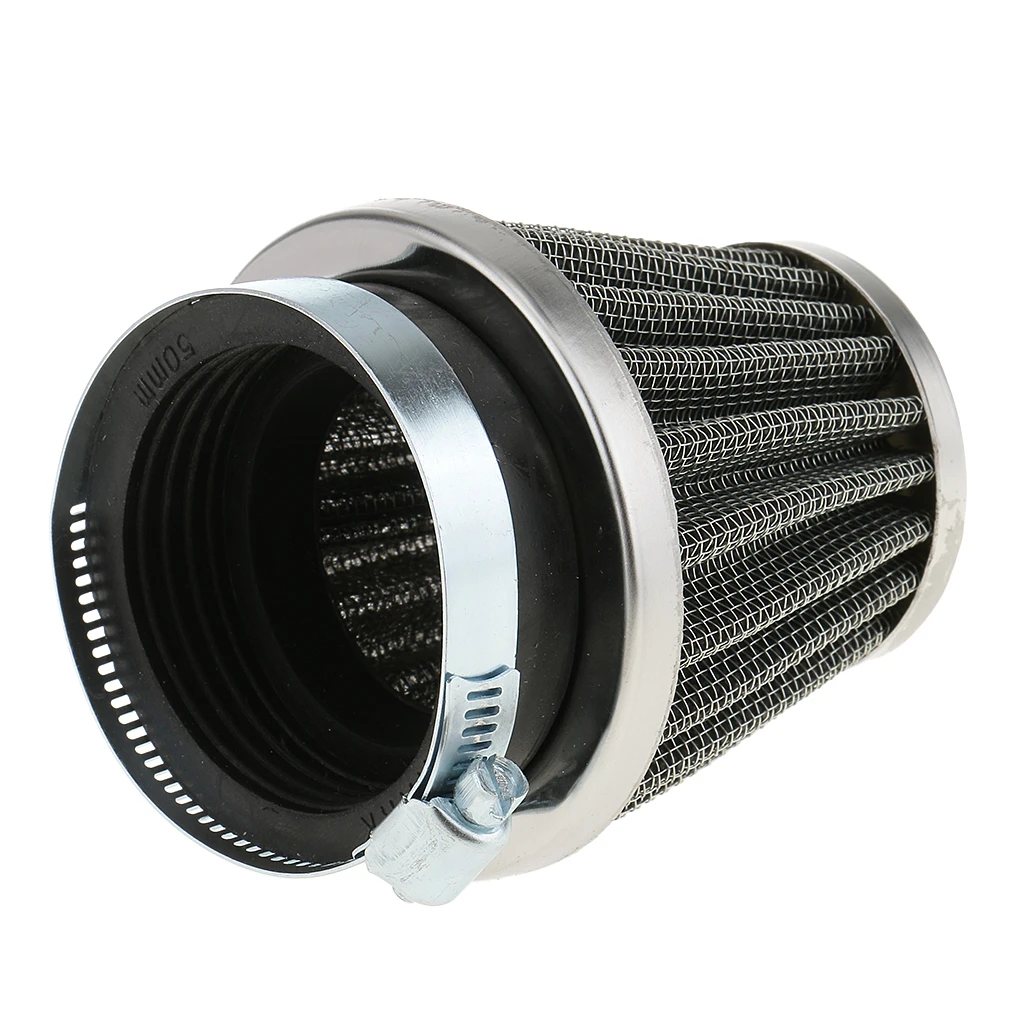 50mm Air Filter Intake Pod Cleaner System Universal For ATV Motorcycle Motorbike 50mm Air Filter Intake Pod Cleaner System Universal For ATV Motorcycle Motorbike