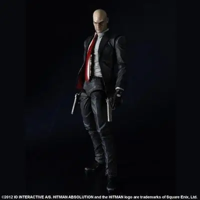 Play Arts Hitman Killer Agent 47 экшн фигурок Коллекционная модель игрушек 23 см|Игровые фигурки