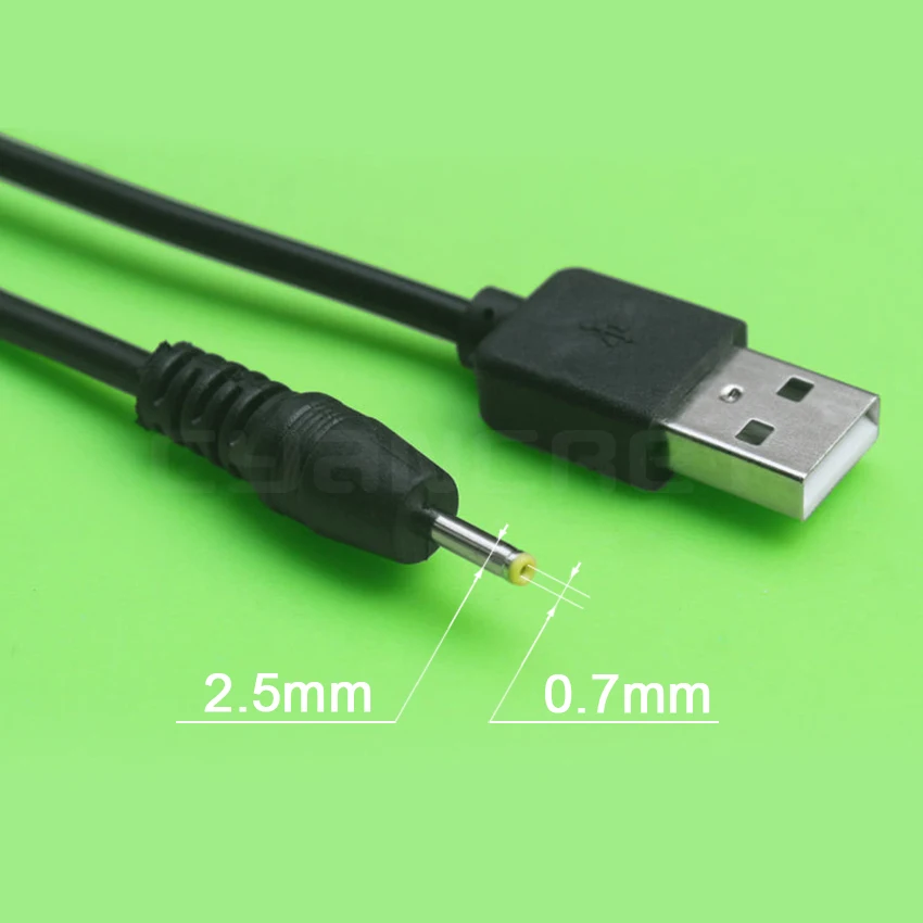 Кабель питания USB 2 0 для DC 5 мм x 7 1 м 1A Поддержка в или 12 В зарядное устройство