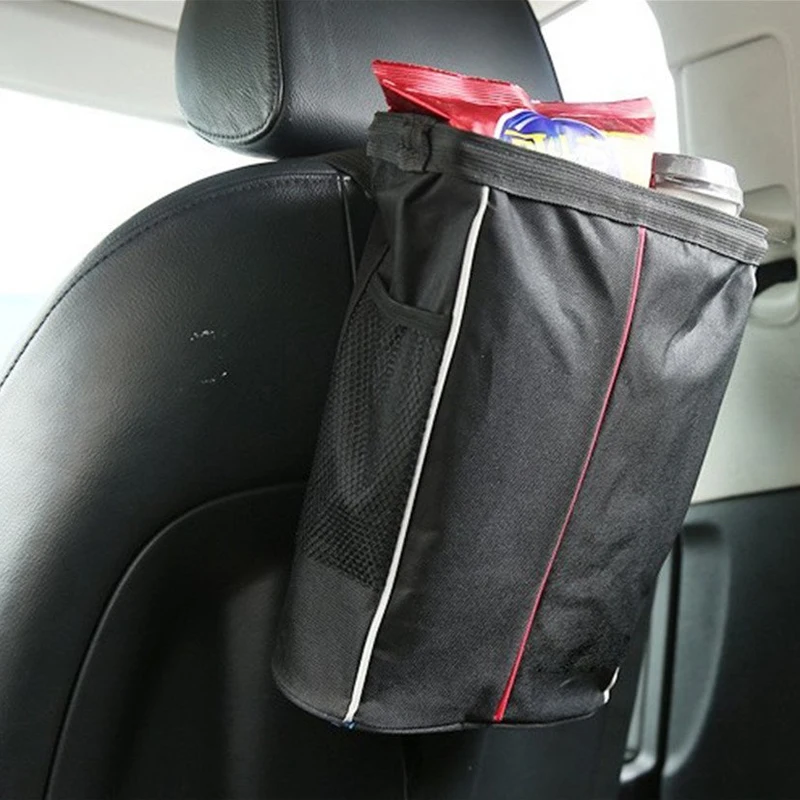 Car Collapsible Organizer Back Seat Garbage Storage Bag Car Trash Bag