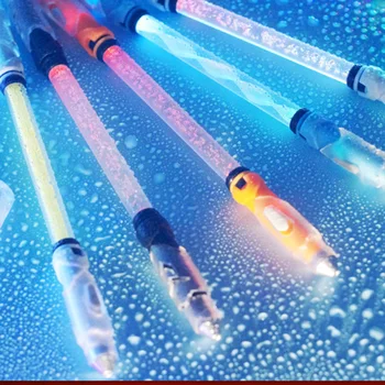 

Zhigao spinning pen glowing non slip twirling spinning Trick rolling ballpoint pen multi function pen for school stationery
