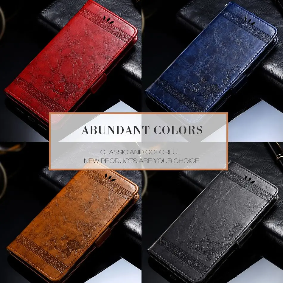 

3D Embossed Wallet Case For Cubot X18 Plus Case Flip PU Leather Cover For Cubot Note S Coque For Cubot Note Plus R11 Phone Bags