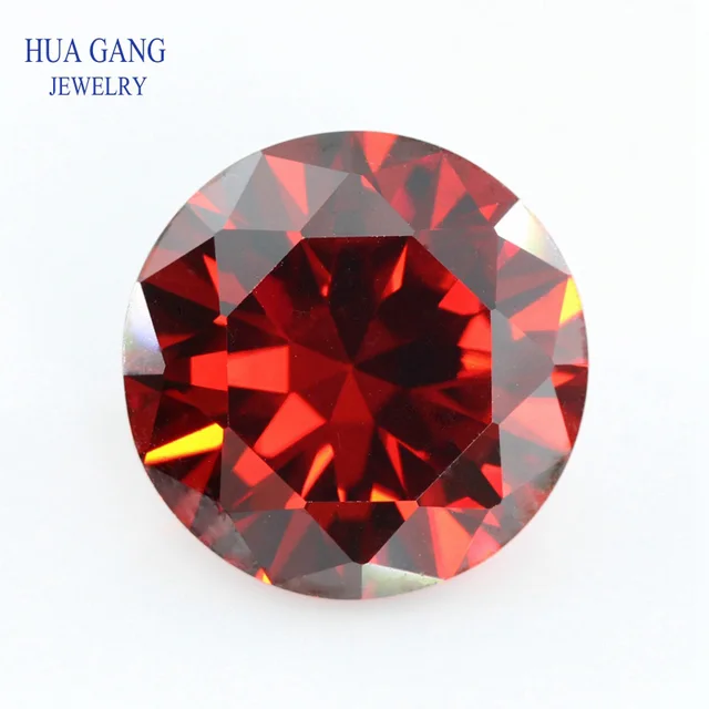 Piedra De Zirconia Cúbica Multicolor Corte Brillante Cz De ~ Piedra De Zirconia Cúbica Multicolor Corte Brillante Cz De ~
