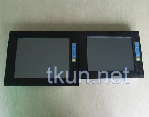 

12 inch industrial grade embedded touch display, aluminum shell material, IP65 protection class